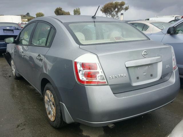 3N1AB61E17L691566 - 2007 NISSAN SENTRA 2.0 GRAY photo 3