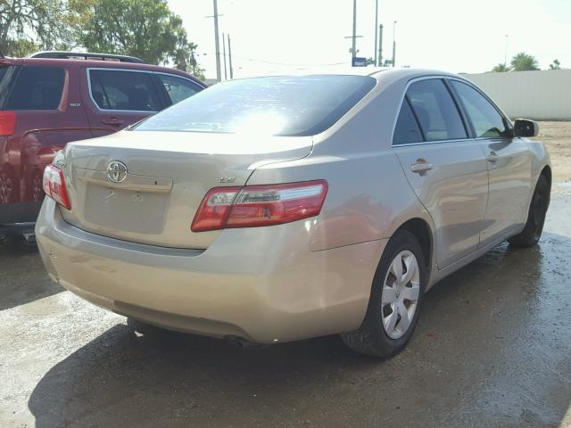 4T1BE46K57U665887 - 2007 TOYOTA CAMRY NEW TAN photo 4