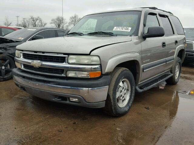 1GNEK13ZX3J260881 - 2003 CHEVROLET TAHOE K150 SILVER photo 2