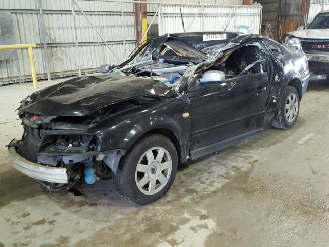 WVWPD63B0XE512051 - 1999 VOLKSWAGEN PASSAT GLX 黑色 照片 2