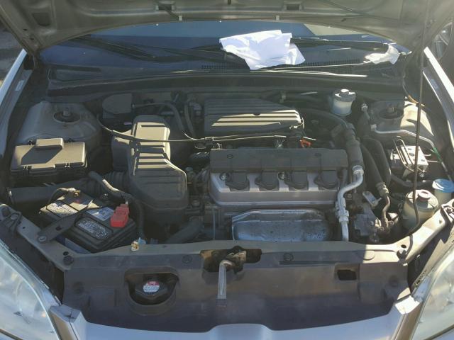 2HGES26884H629260 - 2004 HONDA CIVIC EX ბეჟი ფოტო 7