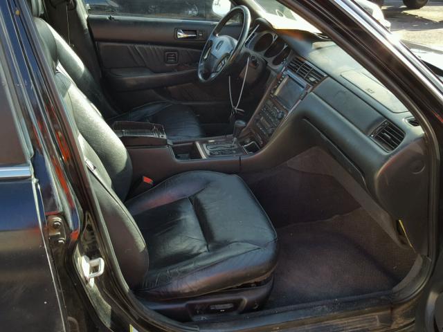 JH4KA9663YC012335 - 2000 ACURA 3.5RL BLACK photo 5