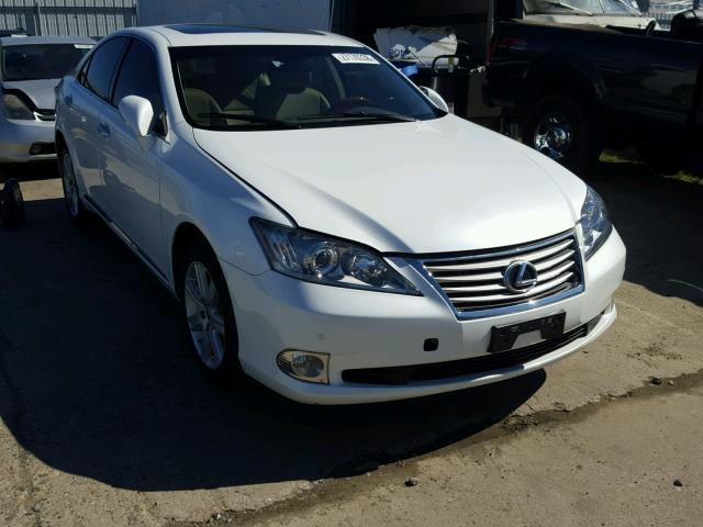 JTHBK1EG8C2480035 - 2012 LEXUS ES 350 WHITE photo 1