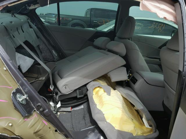 1HGCR2F89GA052082 - 2016 HONDA ACCORD EXL GRAY photo 6