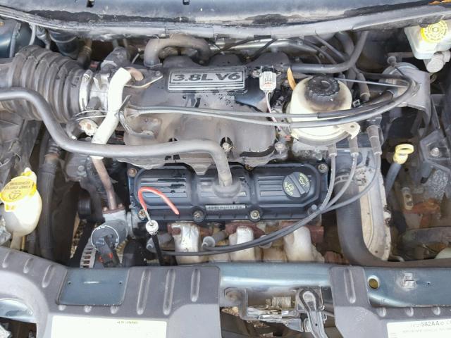 2A4GP54L36R845039 - 2006 CHRYSLER TOWN & COU GRAY photo 7