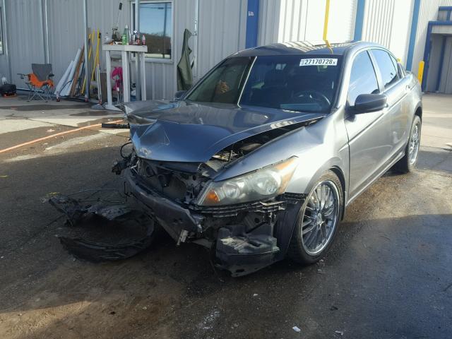 1HGCP36838A061499 - 2008 HONDA ACCORD EXL GRAY photo 2