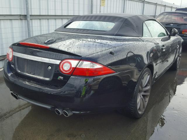 SAJWA44C879B13689 - 2007 JAGUAR XKR BLACK photo 4