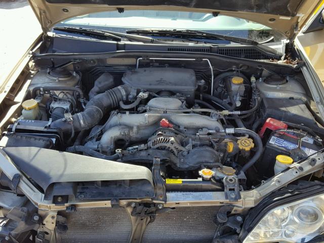 4S3BL616187200295 - 2008 SUBARU LEGACY 2.5 GOLD photo 7