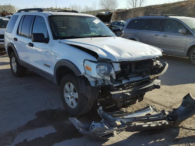 1FMEU73886UA69925 - 2006 FORD EXPLORER X WHITE photo 1