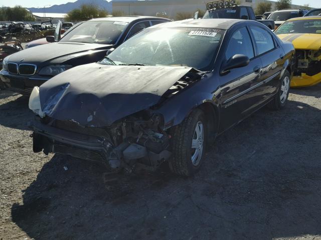 1B3EJ46X11N657636 - 2001 DODGE STRATUS SE BLUE photo 2