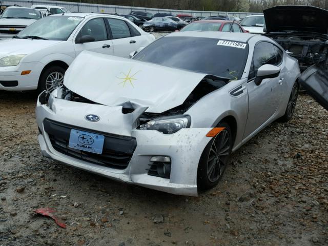 JF1ZCAC1XD2605698 - 2013 SUBARU BRZ 2.0 LI SILVER photo 2