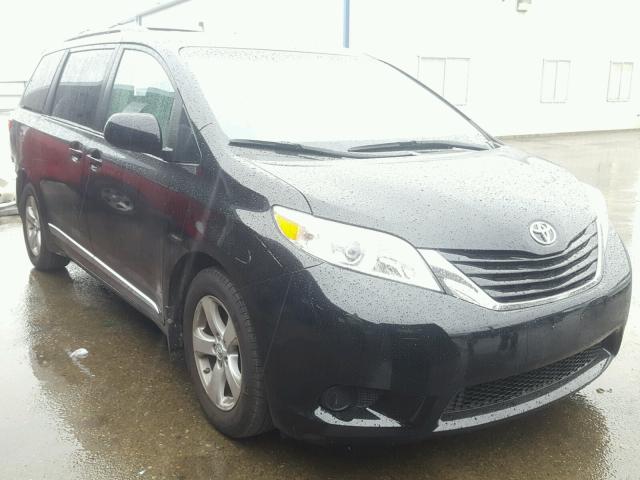 5TDKK3DC5FS659710 - 2015 TOYOTA SIENNA LE BLACK photo 1