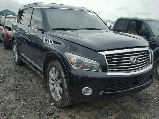 JN8AZ2NE4C9017303 - 2012 INFINITI QX56 BLACK photo 1