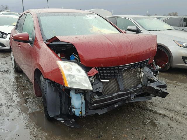 3N1AB61E78L723616 - 2008 NISSAN SENTRA 2.0 RED photo 1