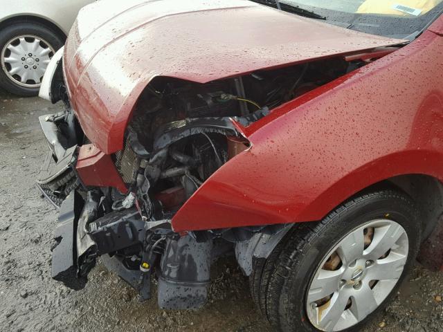 3N1AB61E78L723616 - 2008 NISSAN SENTRA 2.0 RED photo 9