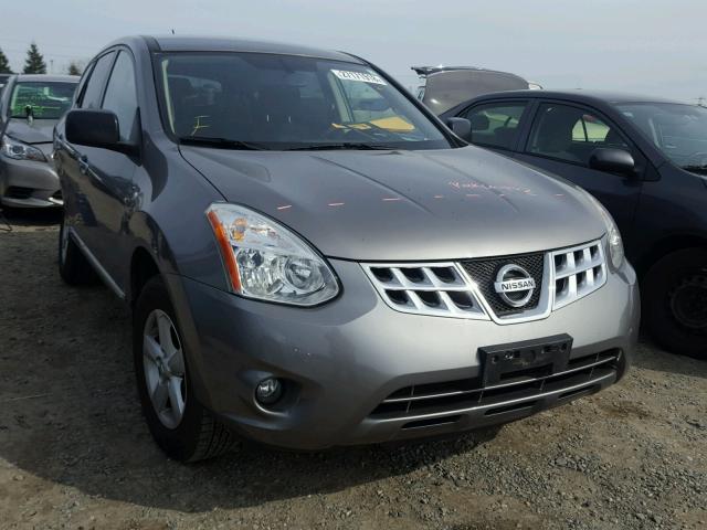 JN8AS5MV1CW391778 - 2012 NISSAN ROGUE S GRAY photo 1