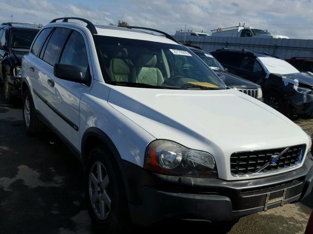 YV1CZ91H741089670 - 2004 VOLVO XC90 T6 WHITE photo 1