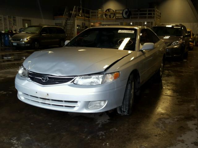 2T1CF22P7YC324002 - 2000 TOYOTA CAMRY SOLA SILVER photo 2