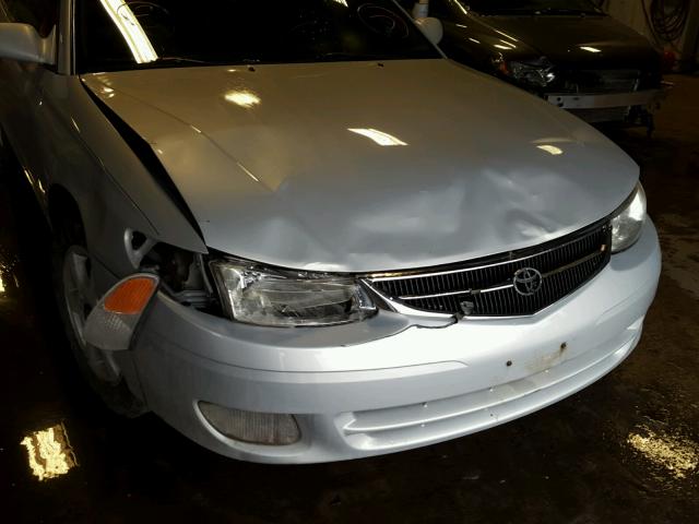 2T1CF22P7YC324002 - 2000 TOYOTA CAMRY SOLA SILVER photo 9