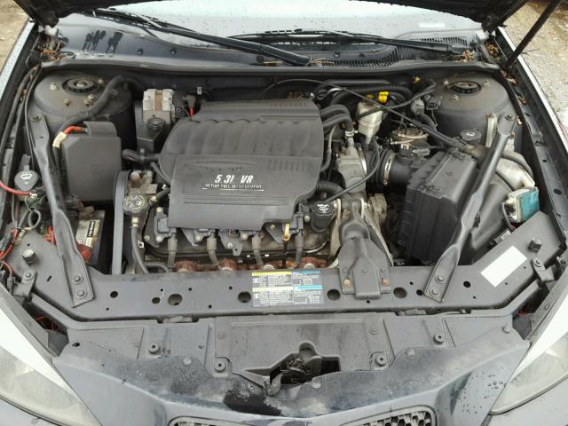 2G2WC58C671221389 - 2007 PONTIAC GRAND PRIX შავი ფოტო 7