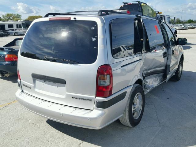 1GNDX03EX3D258552 - 2003 CHEVROLET VENTURE SILVER photo 4