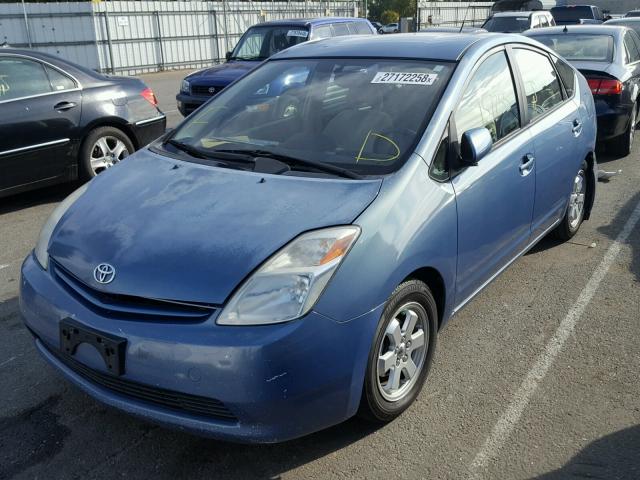 JTDKB20U257035493 - 2005 TOYOTA PRIUS BLUE photo 2