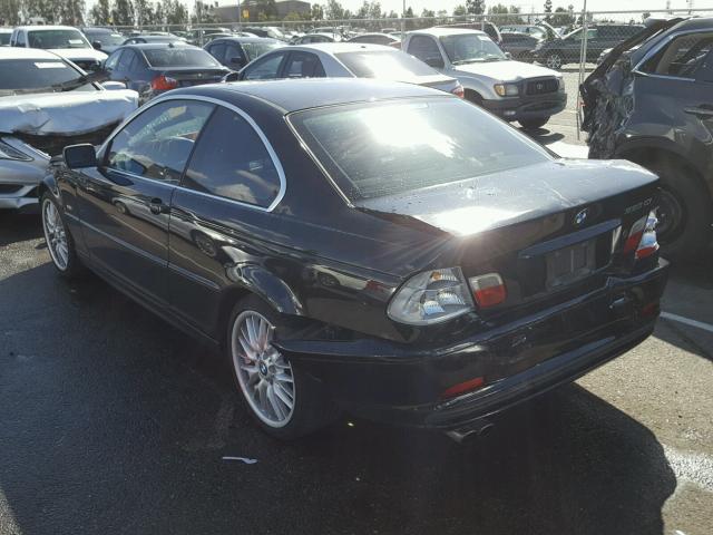 WBABN53472JU39034 - 2002 BMW 330 CI BLACK photo 3