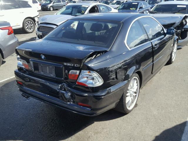 WBABN53472JU39034 - 2002 BMW 330 CI BLACK photo 4