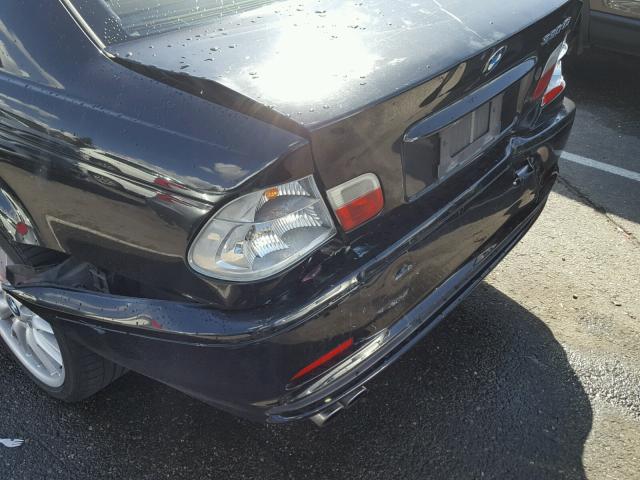 WBABN53472JU39034 - 2002 BMW 330 CI BLACK photo 9