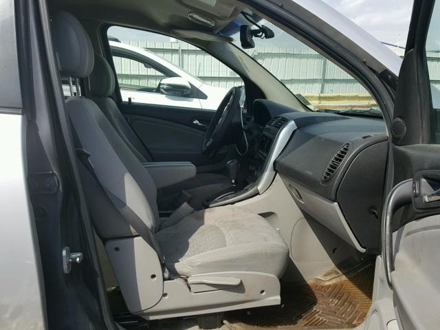 5GZCZ33D76S841182 - 2006 SATURN VUE SILVER photo 5