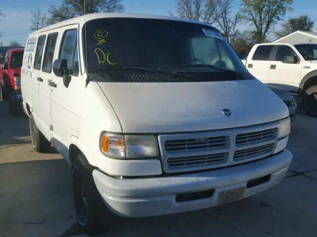 2B7HB11X3TK167700 - 1996 DODGE RAM VAN B1 WHITE photo 1