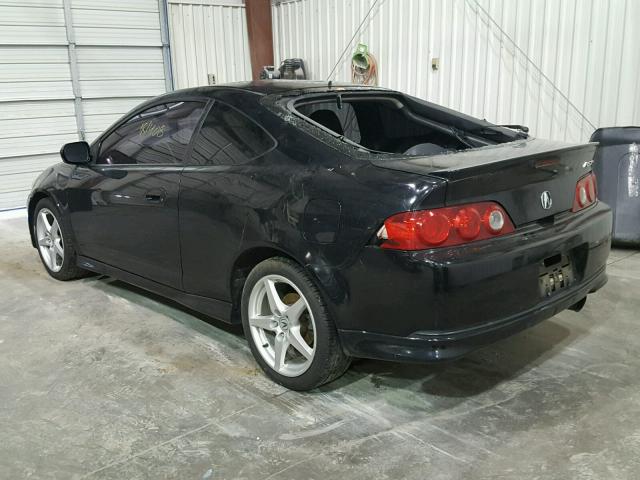 JH4DC53066S005832 - 2006 ACURA RSX TYPE-S BLACK photo 3