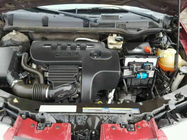 1G8AJ55F06Z184334 - 2006 SATURN ION LEVEL 栗色 照片 7