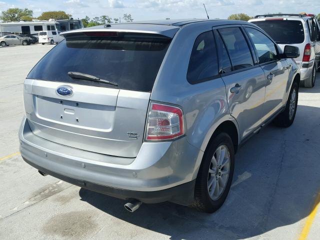 2FMDK49CX7BB15807 - 2007 FORD EDGE SEL P SILVER photo 4