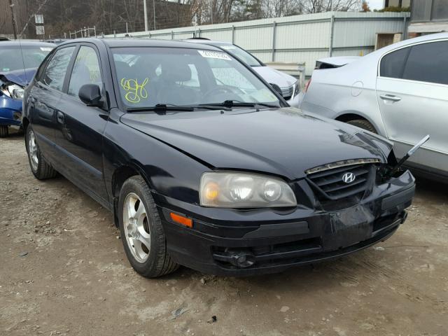 KMHDN56D65U165010 - 2005 HYUNDAI ELANTRA GL BLACK photo 1