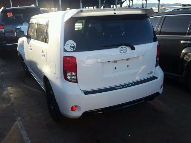 JTLZE4FE0FJ076294 - 2015 TOYOTA SCION XB თეთრი ფოტო 3