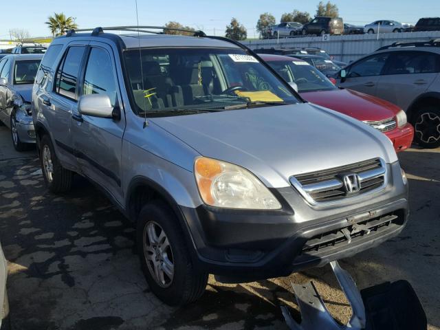 JHLRD78824C014679 - 2004 HONDA CR-V EX SILVER photo 1