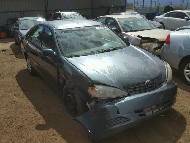 4T1BE32K62U527087 - 2002 TOYOTA CAMRY LE GREEN photo 1