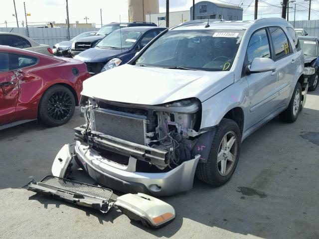 2CNDL63F566197223 - 2006 CHEVROLET EQUINOX LT SILVER photo 2