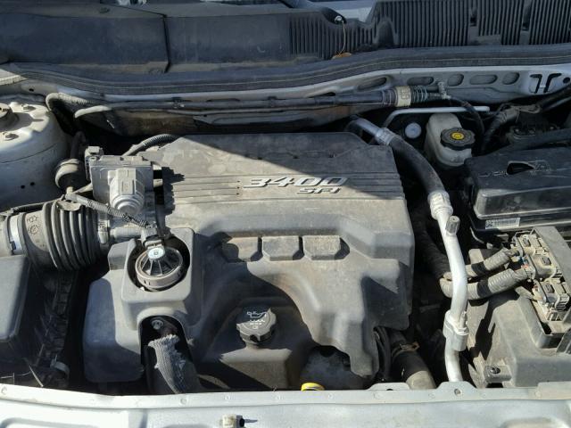 2CNDL63F566197223 - 2006 CHEVROLET EQUINOX LT SILVER photo 7