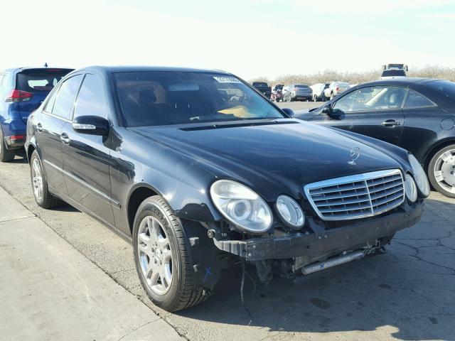 WDBUF65J54A534114 - 2004 MERCEDES-BENZ E 320 BLACK photo 1