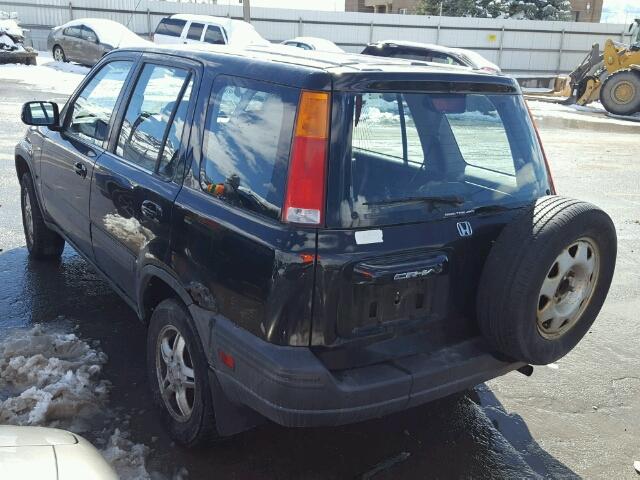 JHLRD1869XC014372 - 1999 HONDA CR-V EX BLACK photo 3