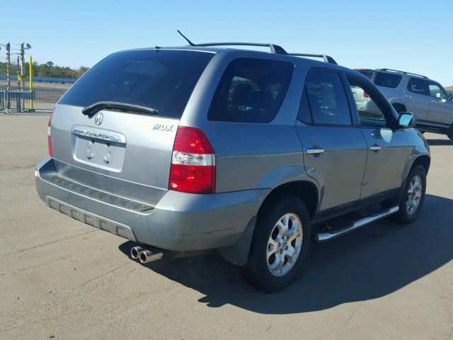 2HNYD18831H503097 - 2001 ACURA MDX TOURIN GRAY photo 4