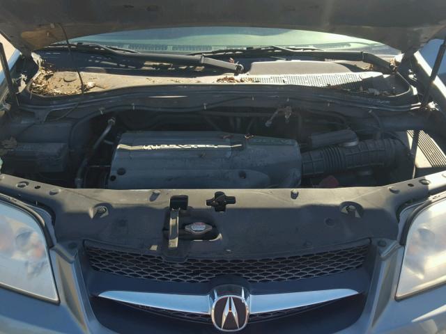 2HNYD18831H503097 - 2001 ACURA MDX TOURIN GRAY photo 7