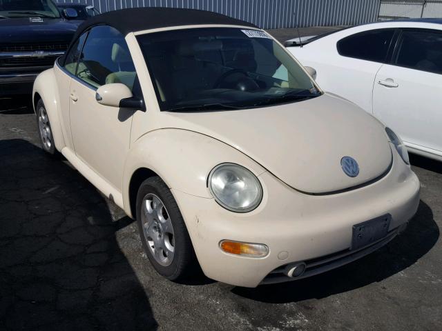3VWCK21Y53M318637 - 2003 VOLKSWAGEN NEW BEETLE 黄色 照片 1
