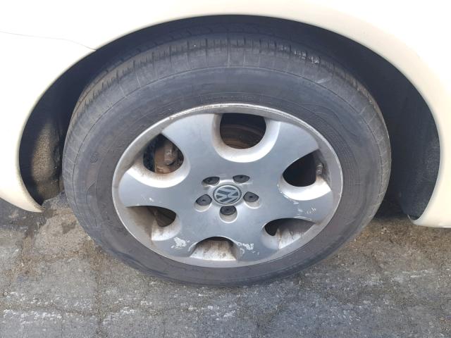 3VWCK21Y53M318637 - 2003 VOLKSWAGEN NEW BEETLE 黄色 照片 9