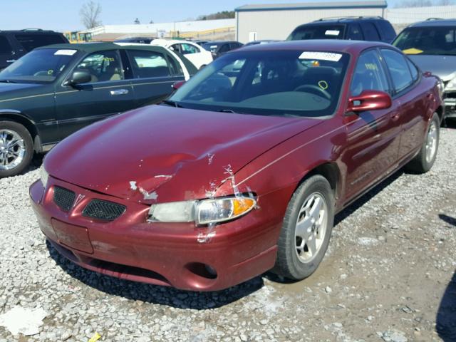 1G2WK52JX3F131434 - 2003 PONTIAC GRAND PRIX BURGUNDY photo 2