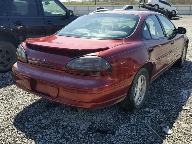 1G2WK52JX3F131434 - 2003 PONTIAC GRAND PRIX BURGUNDY photo 4