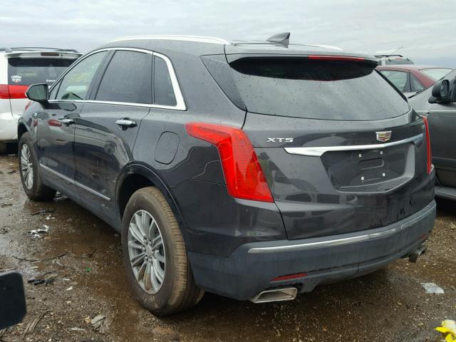 1GYKNBRS5HZ107346 - 2017 CADILLAC XT5 LUXURY GRAY photo 3