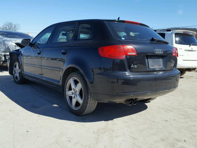 WAUNF68P86A001079 - 2006 AUDI A3 2.0 PRE BLACK photo 3